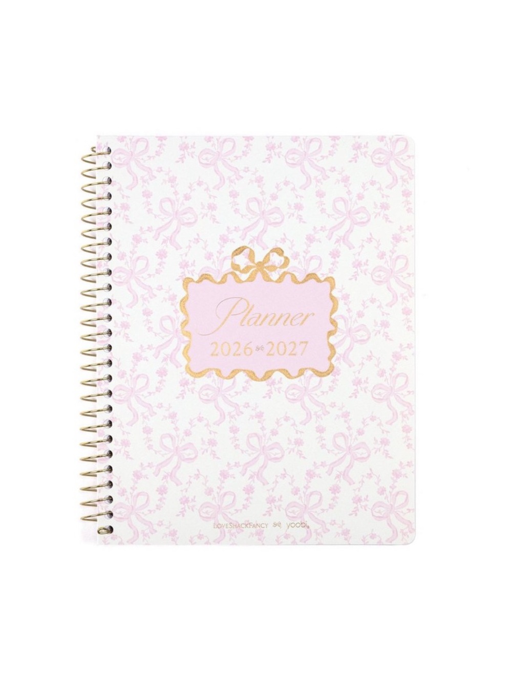 LoveShackFancy Planner 2026-2027 Pink